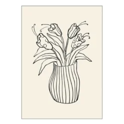Affordable Art Prints poster 50x70 cm vase sketch