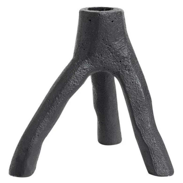 Aion lysestake 13,4 cm svart