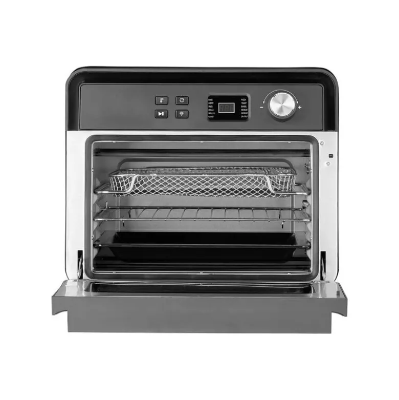 Airfry Chef 1700 airfryer 22L rustfritt stål/svart
