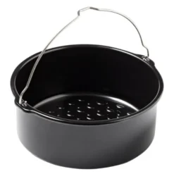 Airfryer ildfast form 20 cm svart