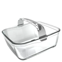 Airfryer ildfast form 2L 18x20 cm glass