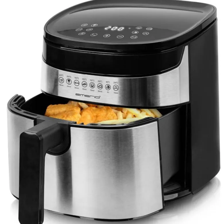 Airfryer 4,5 L rustfri