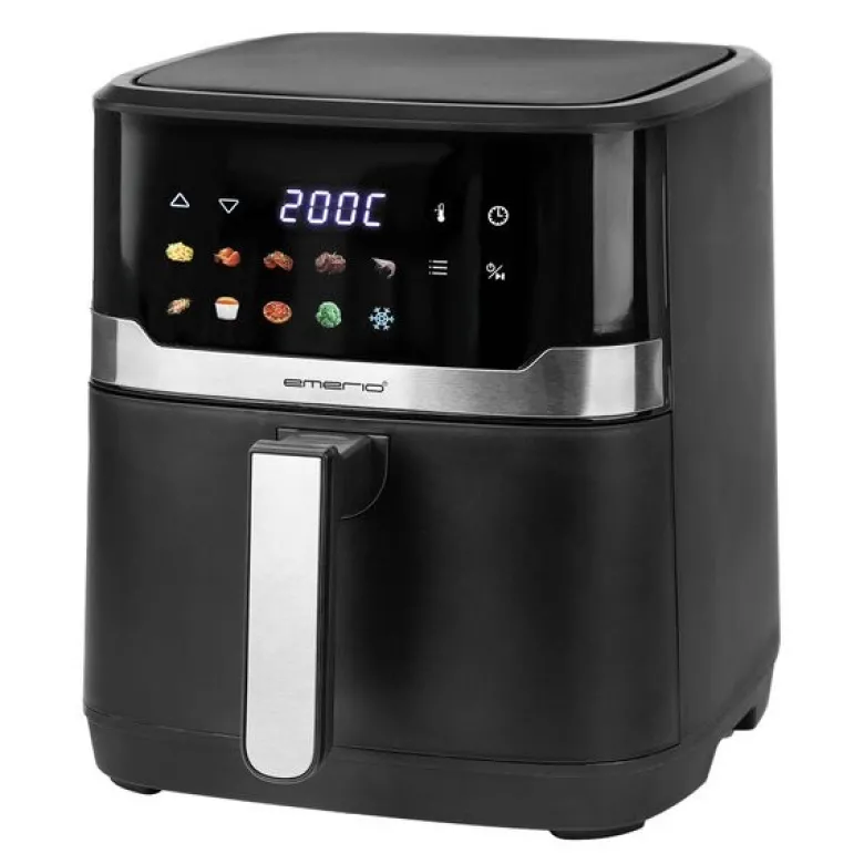 Airfryer med fargedisplay 6,5L svart