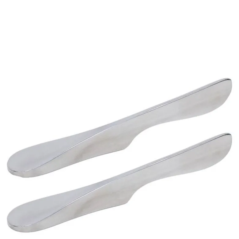 AirSpreader ostekniv selvstående 2 stk 14,3 cm rustfritt stål