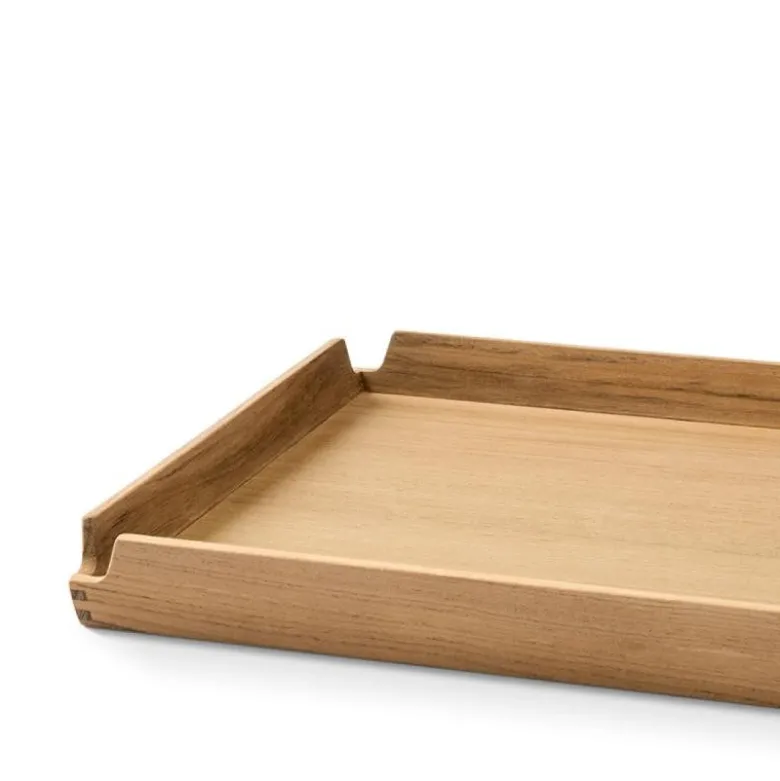 Airy teak brett medium 28x36 cm nupo lys grå