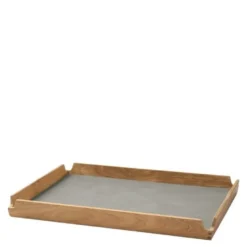 Airy teak brett medium 28x36 cm nupo lys grå