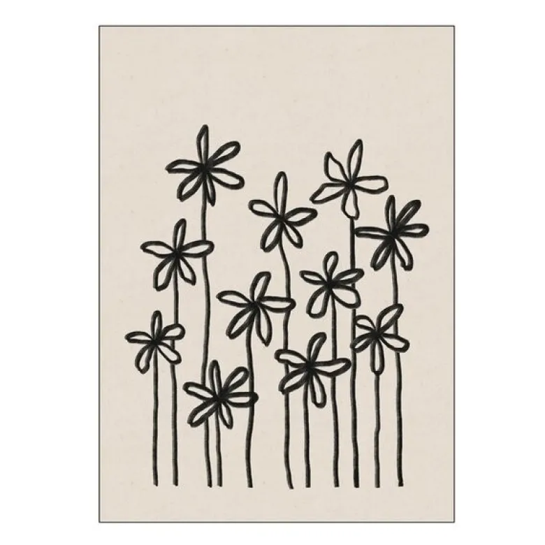 Alisa Galitsyna poster 50x70 cm a field of flowers