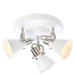 Alton taklampe 31 cm hvit/krom