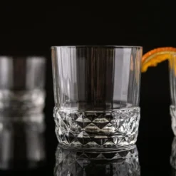 America whiskeyglass 4 stk 37 cl klar