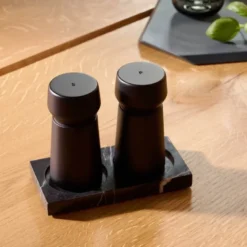Amsterdam krydderkvern 11 cm 2 stk bøk/svart