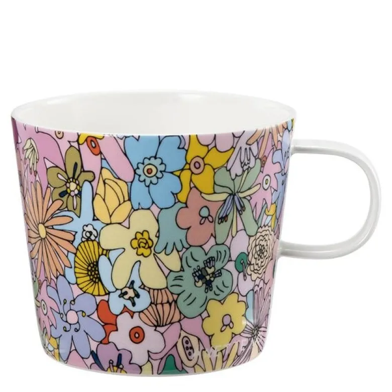 Anette Moi krus 27 cl blomster