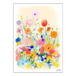 Anna Thomsen poster 30x40 cm field of flowers no1