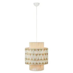 Ano pendellampe 52 cm beige/brun