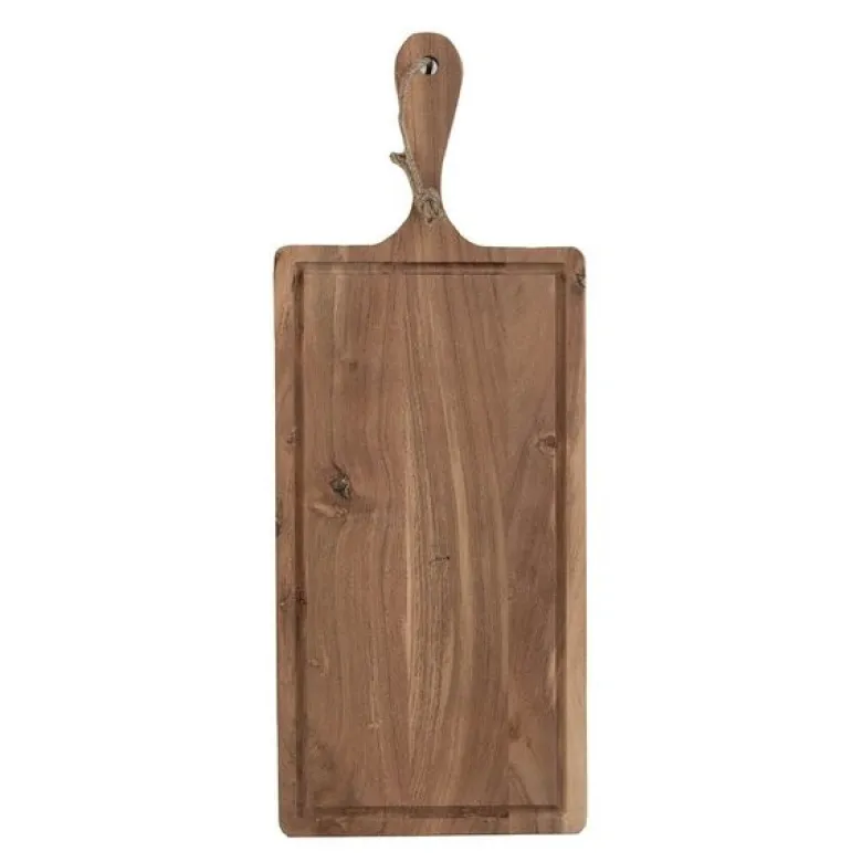 Anton skjærebrett med rille 65x25 cm akasietre