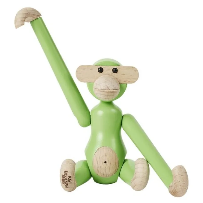 Apekatt mini 9,5 cm lys grønn