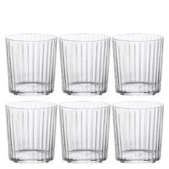 Aqua vannglass 35 cl 6 stk klar