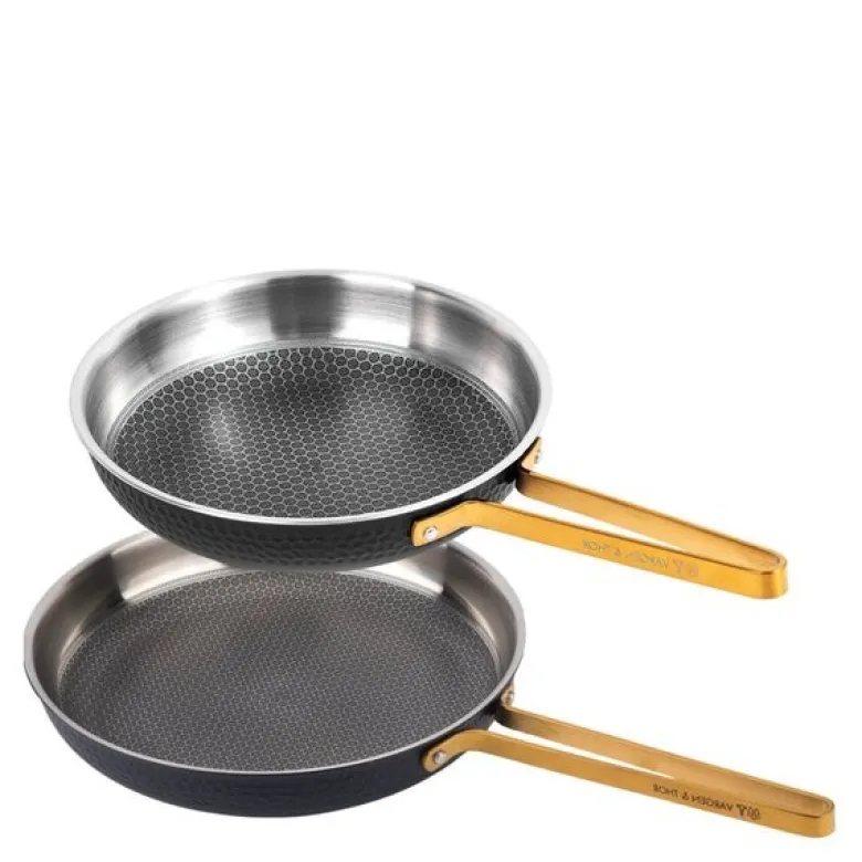 Arvet XB stekepannesett 2 deler 28+22 cm svart