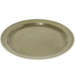 Asjett 24 cm oliven