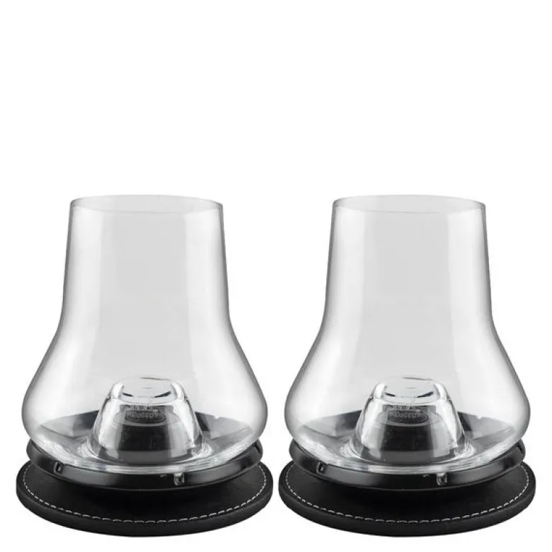 Atmosphére whisky smakingssett 4 deler svart/klar