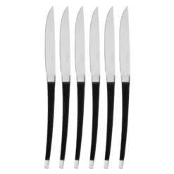 Audrey grillkniv 23,5 cm 6 stk svart