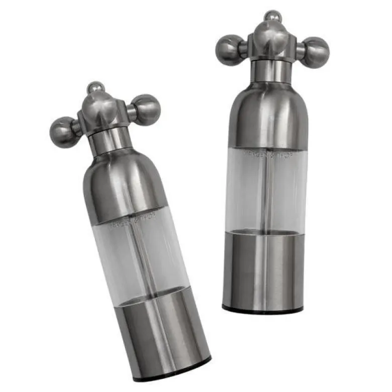 Axia salt- & pepperkvern 18 cm 2 stk stål