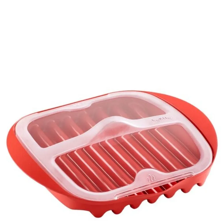 Baconform for tilberedning i mikrobølgeovn 30x28 cm