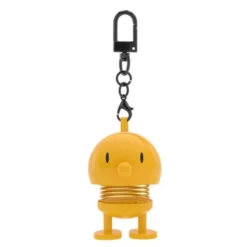 Bag charm 5,9 cm gul