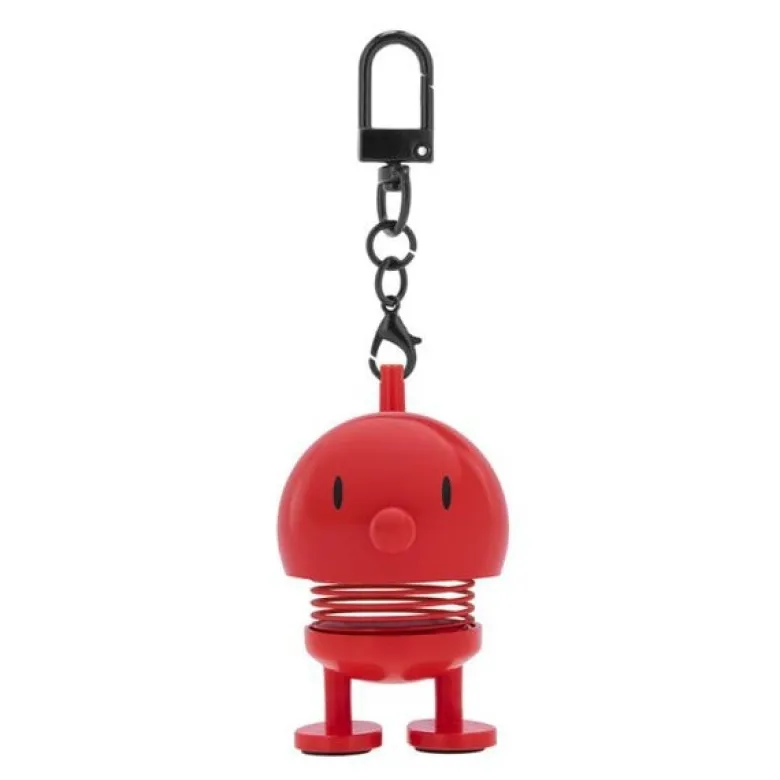 Bag charm 5,9 cm rød