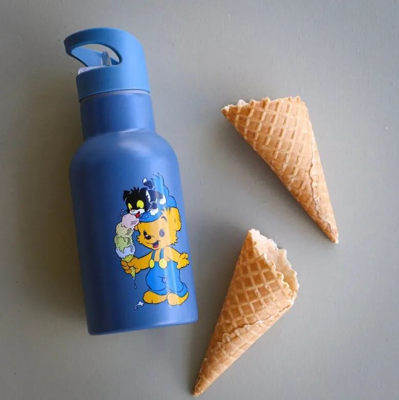 Bamse vannflaske 0,34L petrolblå