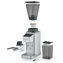 Barista Chef Inox kaffekvern sølv