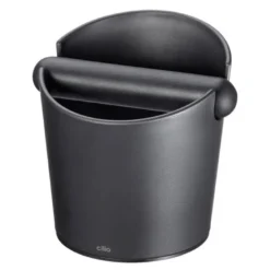 Barista knock box 12 cm svart