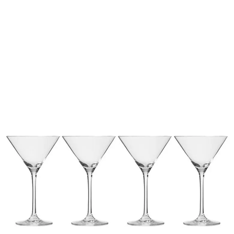 Bar martiniglass 22 cl 4 stk klar