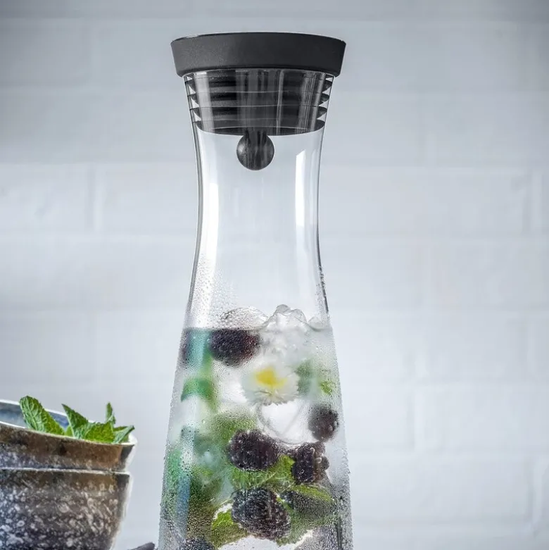 Basic vannkaraffel 0,75L stål