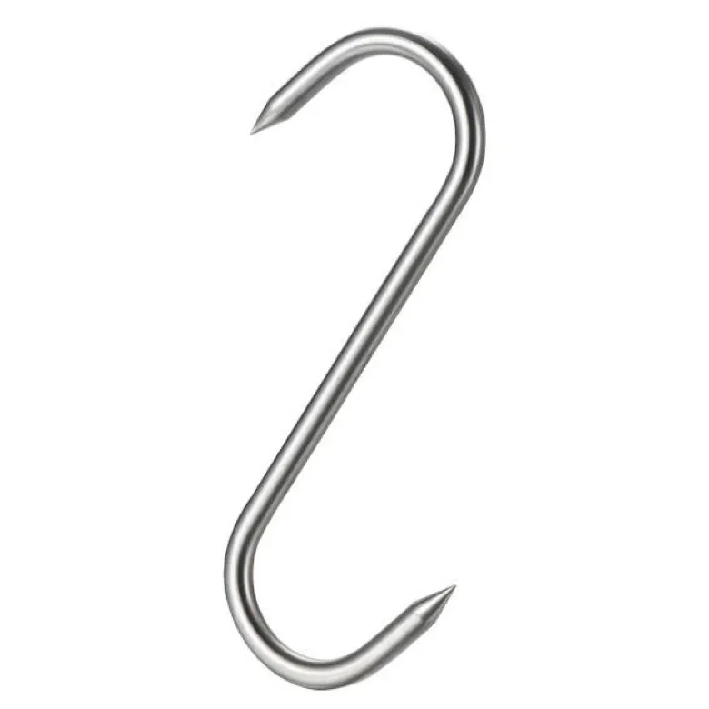 Basis S-krok kjøttkrok 13 cm stål