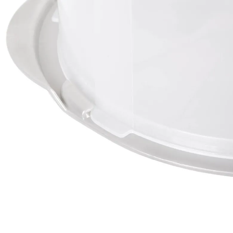 bAyk kaketine med lokk 30 cm grå