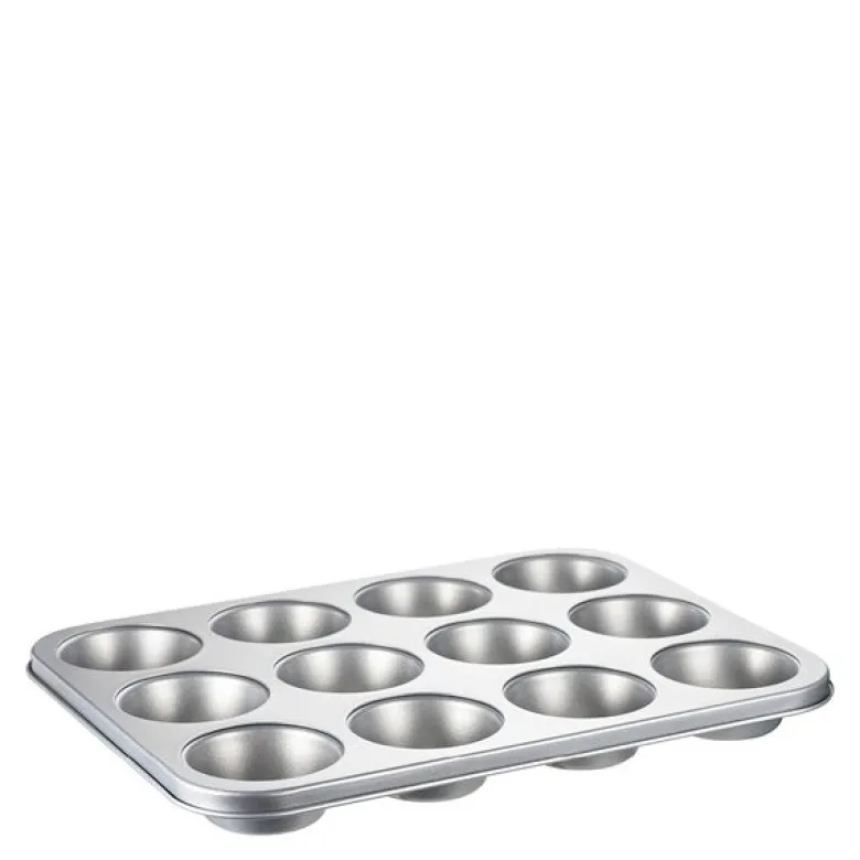 bAYk muffinsform 1L sølv