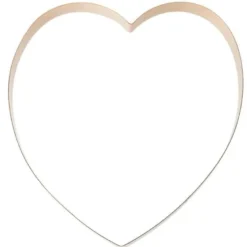 bAYk pepperkakeform hjerte 18 cm kobber