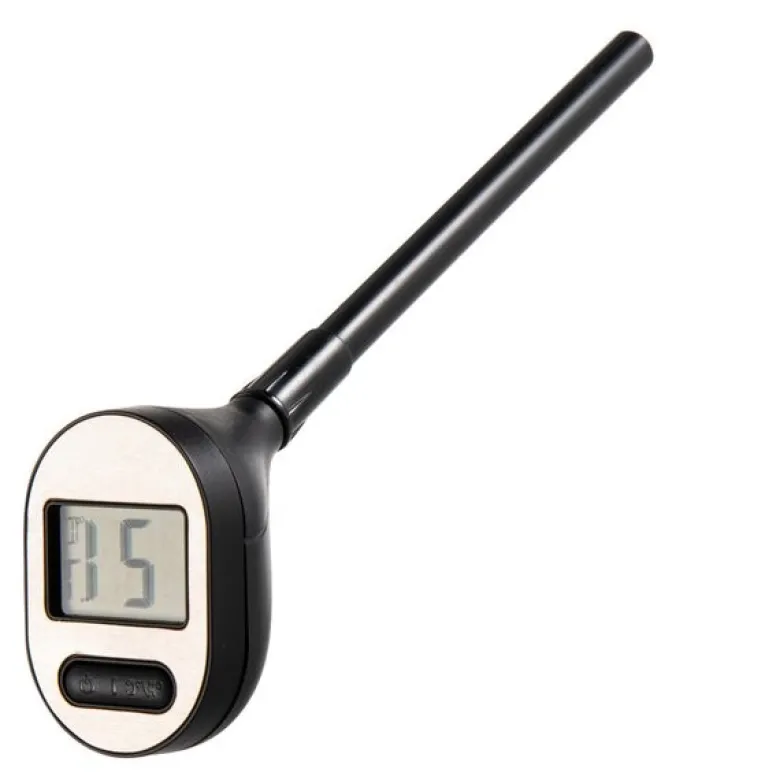 bAYk termometer for flytende 16 cm svart