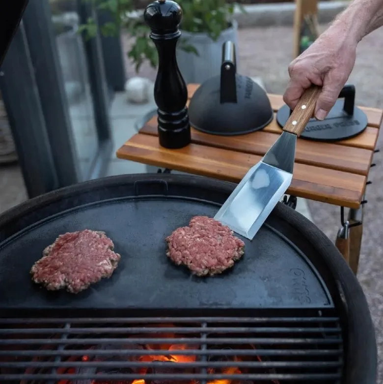 BBQ burgerspade 29 cm akasie
