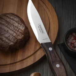 BBQ by Hellstrøm biffkniver 4 deler 23,8 cm natur