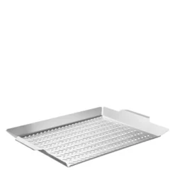 BBQ by Hellstrøm grillbrett 48x32 cm børstet stål