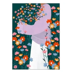 Bea Muller poster 50x70 cm wildflower garden