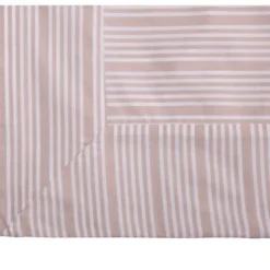 Bedding Collection dynetrekk 140x220+50x70 cm powder rose stripes