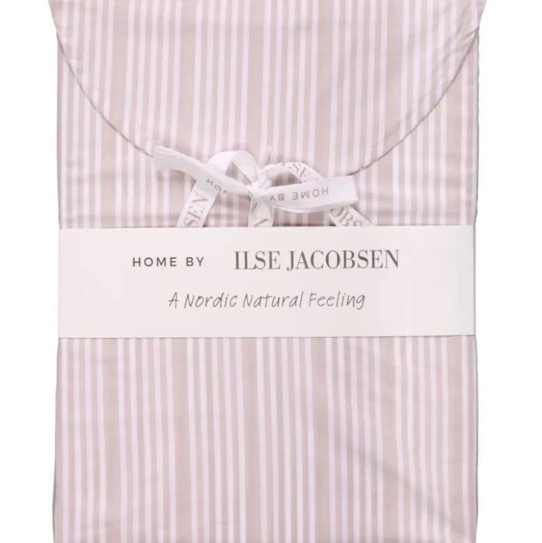 Bedding Collection dynetrekk 140x220+50x70 cm powder rose stripes