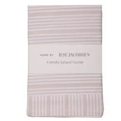 Bedding Collection putetrekk 60x63 cm 2 stk sand beige stripes