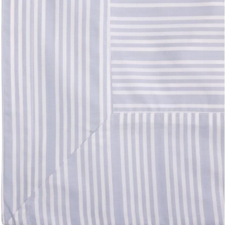 Bedding Collection putetrekk 60x63 cm 2 stk powder blue stripes