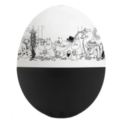 BeepEgg Moomin eggtimer svart/hvit