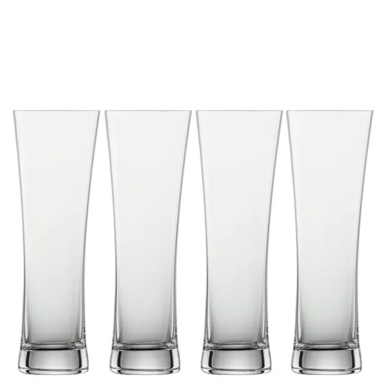 Beer Basic Weissbier ølglass 30 cl 4 stk klar