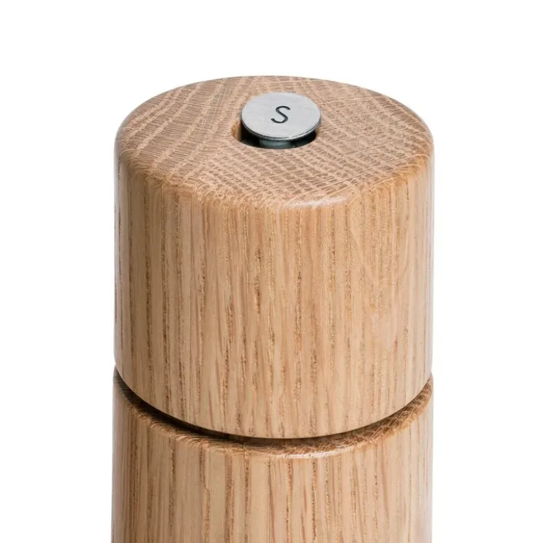 Bergen krydderkvern 12 cm natural oak