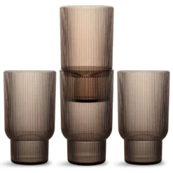 Billi vannglass 43 cl 4 stk brun